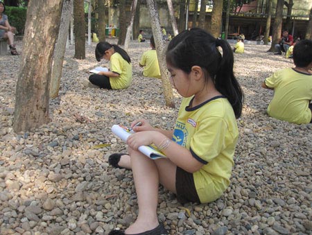 Chùm ảnh học sinh thực nghiệm "học như chơi" - 4