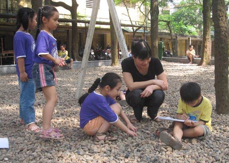Chùm ảnh học sinh thực nghiệm "học như chơi" - 6