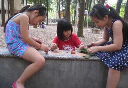 Chùm ảnh học sinh thực nghiệm "học như chơi" - 14