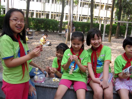Chùm ảnh học sinh thực nghiệm "học như chơi" - 8