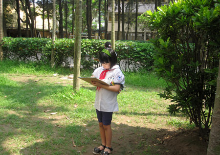 Chùm ảnh học sinh thực nghiệm "học như chơi" - 9
