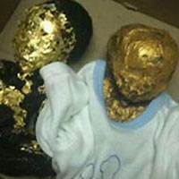 Tin tức trong ngày - Thái Lan thu giữ 6 bào thai sấy khô, dát vàng