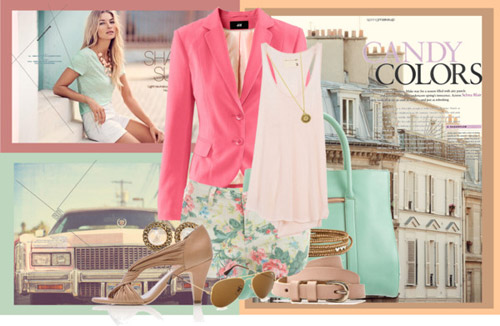 Mặc đẹp cùng màu xanh pastel - 6