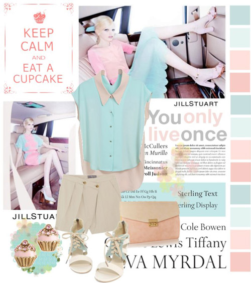 Mặc đẹp cùng màu xanh pastel - 4