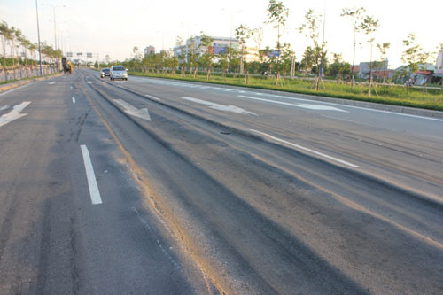 Lún nặng trên đại lộ hiện đại nhất TP.HCM - 5