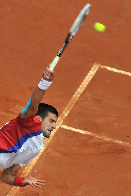 Hình ảnh đẹp về trận CK Rome Masters - 8