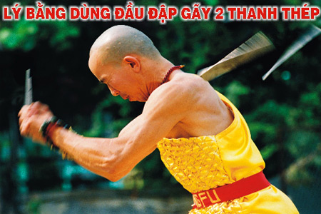Dùng tay phóng kim xuyên qua tấm kính thủy tinh - 4