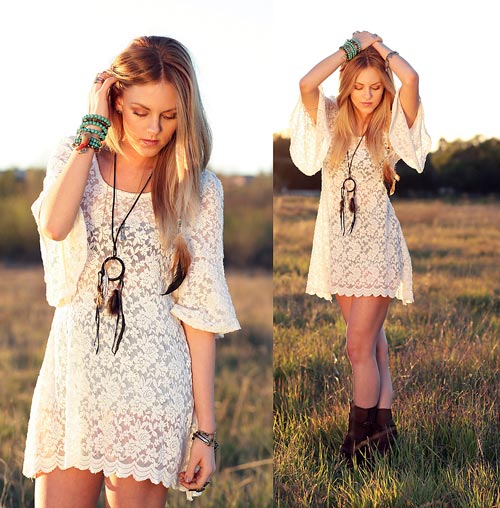 Phái đẹp vẫn không ngừng mê đắm ren - 2