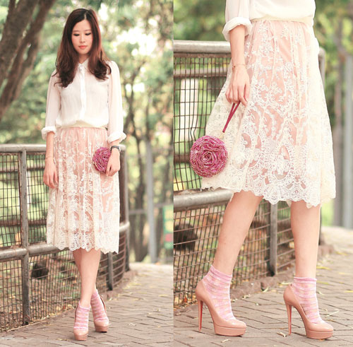 Phái đẹp vẫn không ngừng mê đắm ren - 10