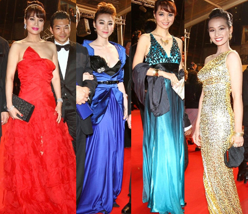 Cannes: Sao Việt "so găng" với sao ngoại - 1