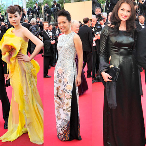 Cannes: Sao Việt "so găng" với sao ngoại - 2