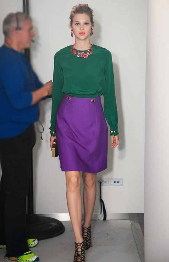 Thanh lịch theo kiểu Oscar de la Renta - 16