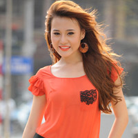 Xu hướng thời trang - Thiếu nữ Việt khéo & sành với sắc cam
