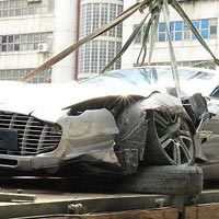 Ô tô - Xe máy - Aston Martin One-77 giá 7,2 triệu USD bẹp dúm