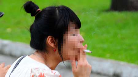 Hút thuốc lá dễ mắc bệnh da liễu - 1