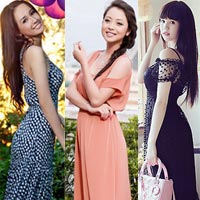 Bí quyết mặc đẹp - Mốt váy kín đáo nhưng sexy của sao Việt