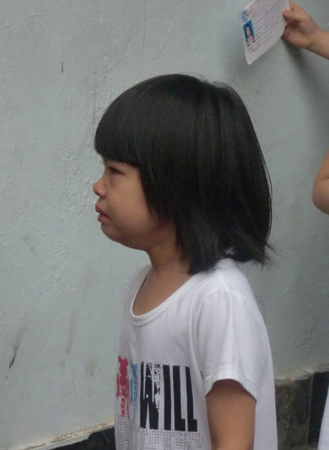 Chùm ảnh: Bé xếp hàng thi vào... lớp 1 - 5