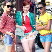 Thời trang - Người đẹp Việt khoe "chân dài, đùi dế"