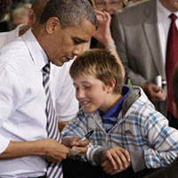 Giáo dục - du học - Obama gửi lời xin lỗi giúp cậu bé trốn học