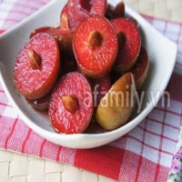 Ẩm thực - Thòm thèm mận hậu dầm chua ngọt