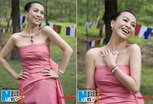 Xương quai xanh gợi cảm của sao Hoa ngữ - 16