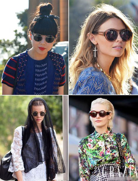 Ngộ nghĩnh và sành điệu cùng kính tròn - 4