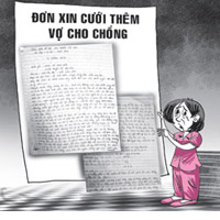 Tin tức trong ngày - Gửi đơn xin... cưới thêm vợ cho chồng