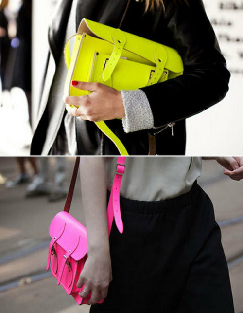 Tạo ra cá tính cùng túi màu neon! - 8