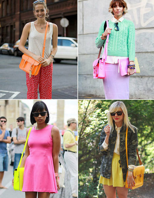 Tạo ra cá tính cùng túi màu neon! - 11