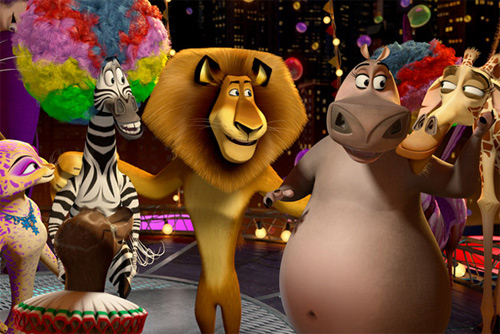 Madagascar 3 phô trương thanh thế