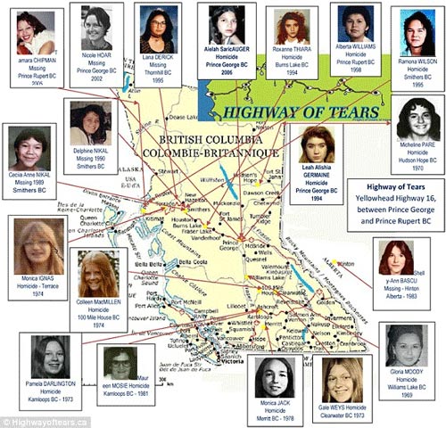 Canada: 43 cô gái mất xác ở "Xa lộ nước mắt" - 3