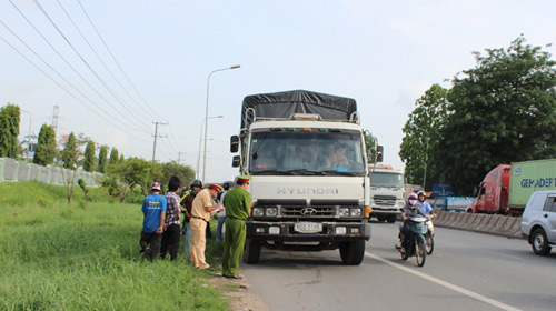 Bị xe tải cán, 1 nhà 3 người chết thảm - 1