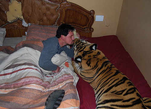 Nhận hổ dữ làm "con nuôi" - 7