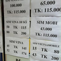 Công nghệ thông tin - Sau lệnh cấm, SIM 'cỏ' lại mọc như nấm