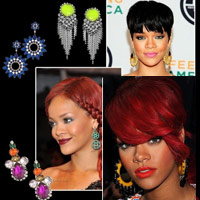 Bí quyết mặc đẹp - Rihanna và những đôi hoa tai "đáng thèm"
