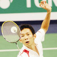 Thể thao - Giải cầu lông Singapore mở rộng: Tiến Minh hạ "đo ván" Ajay Jayaram
