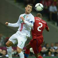 Bóng đá - CH Séc - Bồ Đào Nha: Người hùng Ronaldo