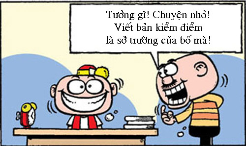 Viết kiểm điểm là sở trường của bố! - 8