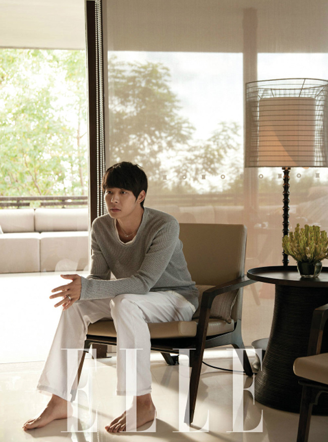 Đó là hình ảnh một ngôi sao ca nhạc, diễn viên Park Yoo Chun đang tận hưởng thời gian nghỉ ngơi…