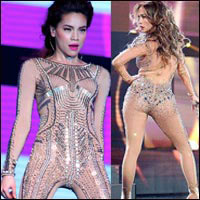 Bí quyết mặc đẹp - Những bộ bodysuit màu da gây phỏng mắt