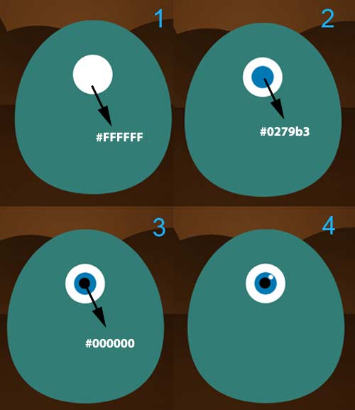 Vẽ nhân vật hoạt hình ngộ nghĩnh bằng Photoshop - 10