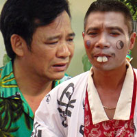  - Vừa lên NSƯT, Công Lý-Quang Tèo "đại chiến"