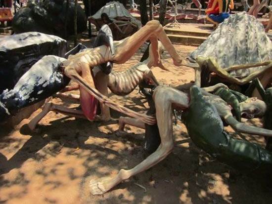 Thăm vườn địa ngục Wang Saen Suk - 4