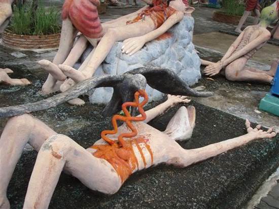 Thăm vườn địa ngục Wang Saen Suk - 7