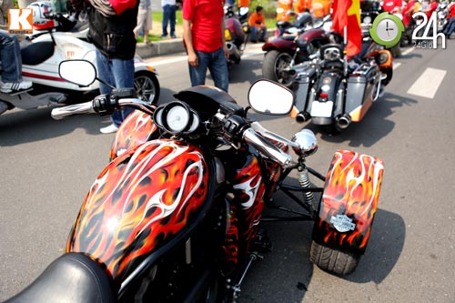 Xế khủng Harley độ 3 bánh siêu độc tại Việt Nam - 8