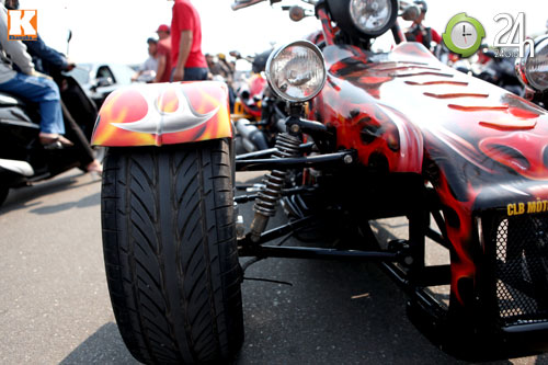 Xế khủng Harley độ 3 bánh siêu độc tại Việt Nam - 4