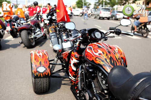 Xế khủng Harley độ 3 bánh siêu độc tại Việt Nam - 5