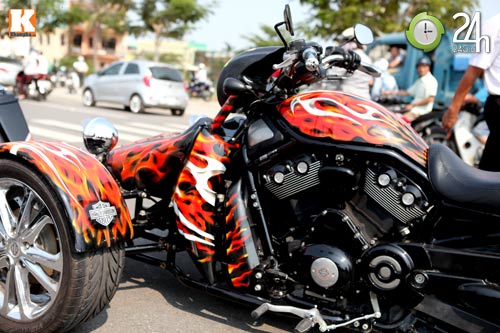 Xế khủng Harley độ 3 bánh siêu độc tại Việt Nam - 6