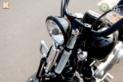 Cận cảnh hoàng tử đen Harley Davidson CVO tại Việt Nam - 11