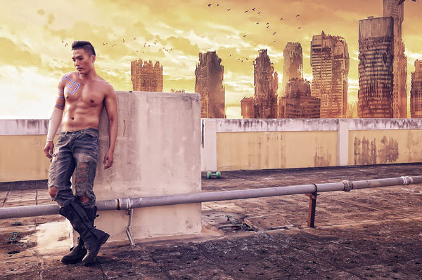 Cặp mẫu nam hóa chiến binh tương lai - 6